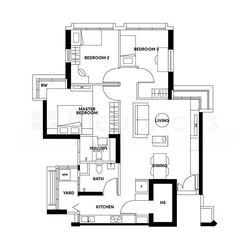 Blk 410C Coral Spring (Sengkang), HDB 4 Rooms #621612471